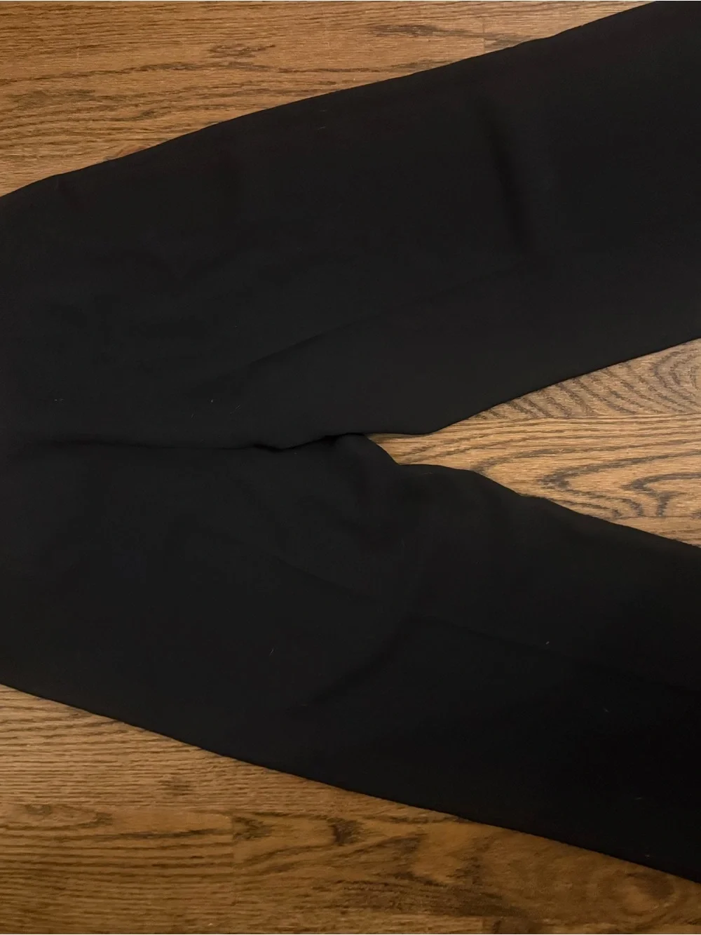 Zara Black Wide-Leg Trousers
